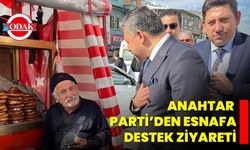 Anahtar Parti’den Esnafa Destek Ziyareti