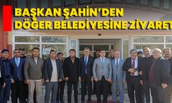 Başkan Şahin’den Döğer Belediyesine Ziyaret