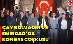Çay Bolvadin Ve Emirdağ’da Kongre Coşkusu