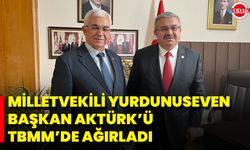 Milletvekili Yurdunuseven Başkan Aktürk’ü TBMM’de Ağırladı