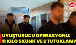 Uyuşturucu Operasyonu: 11 Kilo Skunk Ve 2 Tutuklama
