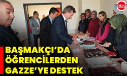 Başmakçı’da Öğrencilerden Gazze’ye Destek