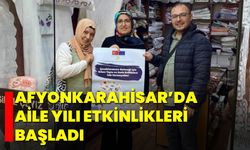 Afyonkarahisar’da Aile Yılı Etkinlikleri Başladı