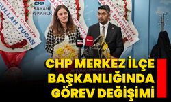 CHP Merkez İlçe Başkanlığında Görev Değişimi