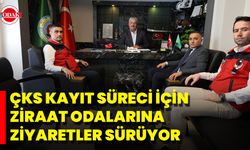 Çks Kayıt Süreci İçin Ziraat Odalarına Ziyaretler Sürüyor