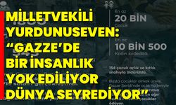 Milletvekili Yurdunuseven: “Gazze’de Bir İnsanlık Yok Ediliyor, Dünya Seyrediyor”
