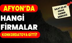 Afyon’da Hangi Firmalar Konkordatoya Gitti?