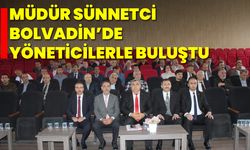 Müdür Sünnetci, Bolvadin’de Yöneticilerle Buluştu