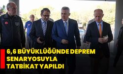 İzmir'de 6,6 Büyüklüğünde Deprem Senaryosuyla Tatbikat Yapıldı