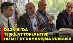 Dazkırı’da Teşkilat Toplantısı: Hizmet ve Dayanışma Vurgusu