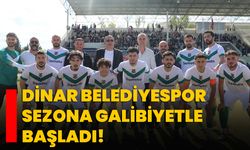 Dinar Belediyespor Sezona Galibiyetle Başladı!