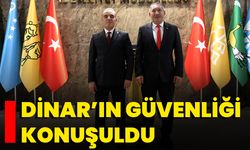 Dinar’ın güvenliği konuşuldu