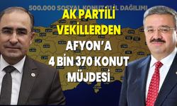 AK Partili Vekillerden Afyon’a 4 Bin 370 Konut Müjdesi
