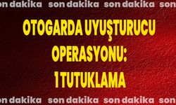 Otogarda uyuşturucu operasyonu: 1 tutuklama