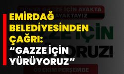 Emirdağ Belediyesinden Çağrı: “Gazze İçin Yürüyoruz”