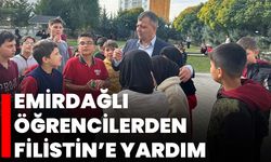 Emirdağlı öğrencilerden Filistin’e yardım