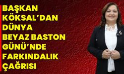 Başkan Köksal’dan Dünya Beyaz Baston Günü’nde Farkındalık Çağrısı