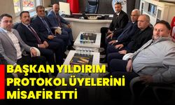 Başkan Yıldırım, Protokol Üyelerini Misafir Etti