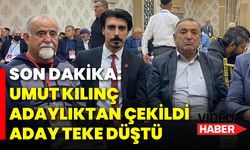 Son Dakika: Umut Kılınç Adaylıktan Çekildi, Aday Teke Düştü