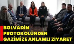 Bolvadin Protokolünden Gazimize Anlamlı Ziyaret