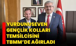 Milletvekili Yurdunuseven, İl Gençlik Kolları Başkan Yardımcısı Orhan Cengiz’i Türkiye Büyük Millet Meclisi’nde konuk etti.