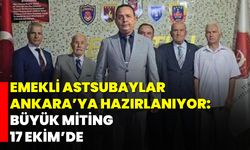 Emekli Astsubaylar Ankara’ya Hazırlanıyor: Büyük Miting 17 Ekim’de