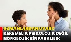 Uzmanlardan Uyarı: Kekemelik Psikolojik Değil, Nörolojik Bir Farklılık