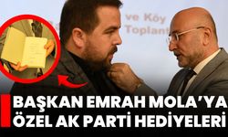 Başkan Emrah Mola’ya Özel AK Parti Hediyeleri