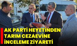 AK Parti Heyetinden Tarım Cezaevine İnceleme Ziyareti