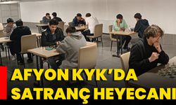 Afyon KYK’da Satranç Heyecanı