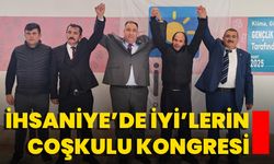 İhsaniye’de İYİ’lerin Coşkulu Kongresi