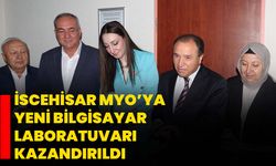 İscehisar MYO’ya Yeni Bilgisayar Laboratuvarı Kazandırıldı