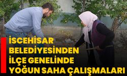 İscehisar Belediyesinden İlçe Genelinde Yoğun Saha Çalışmaları