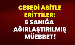 Cesedi asitle erittiler: 6 sanığa ağırlaştırılmış müebbet!