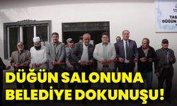 Düğün salonuna belediye dokunuşu!