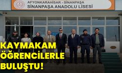 Kaymakam öğrencilerle buluştu!