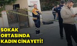 Sokak ortasında kadın cinayeti!