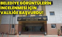 Belediye görüntülerin incelenmesi  için Valiliğe başvurdu!