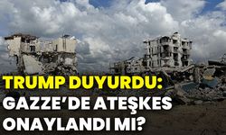 Trump duyurdu: Gazze’de ateşkes onaylandı mı?