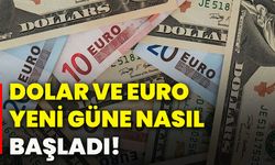 Dolar ve Euro yeni güne nasıl başladı!