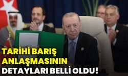 Tarihi barış anlaşmasının detayları belli oldu!