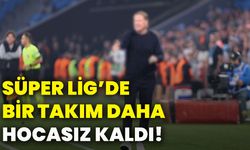 Süper lig’de bir takım daha hocasız kaldı!