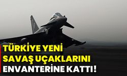 Türkiye yeni savaş uçaklarını envanterine kattı!