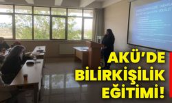 AKÜ’de bilirkişilik eğitimi!