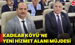 Kadılar Köyü’ne Yeni Hizmet Alanı Müjdesi