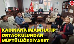 Kadınana İmam Hatip Ortaokulundan Müftülüğe Ziyaret