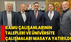 Kamu Çalışanlarının Talepleri Ve Üniversite Çalışmaları Masaya Yatırıldı