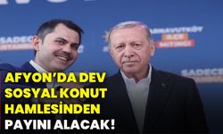 Afyonkarahisar da dev sosyal konut hamlesinden payını alacak!