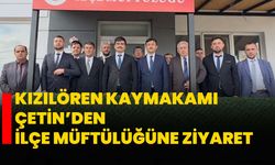 Kızılören Kaymakamı Çetin’den İlçe Müftülüğüne Ziyaret