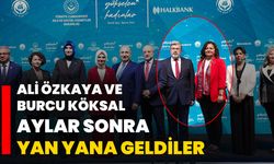 Ali Özkaya ve Burcu Köksal aylar sonra yan yana geldiler